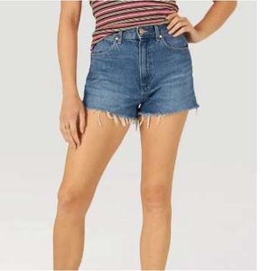 Wrangler High Rise Festival Shorts - Size 24